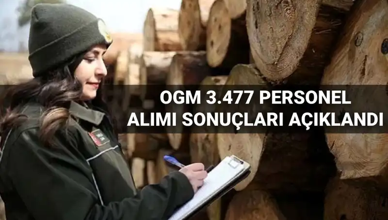 OGM 2025 Personel Alımı Sonuçları Açıklandı: Şoför ve Temizlik Pozisyonları