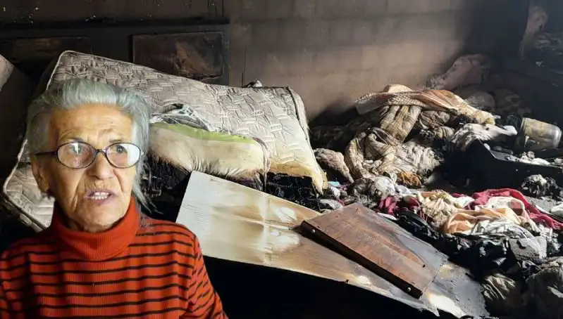 Genç Adam Annesini Öldürmeye Teşebbüs Etti, Evi Ateşe Verdi