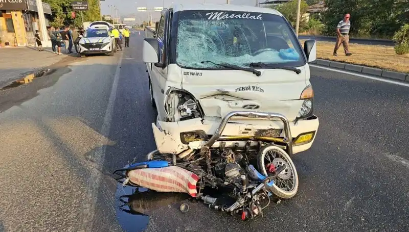 Aydın'da Motosiklet Kazası: Felaketin Sebebi Bir Kamyonet mi?