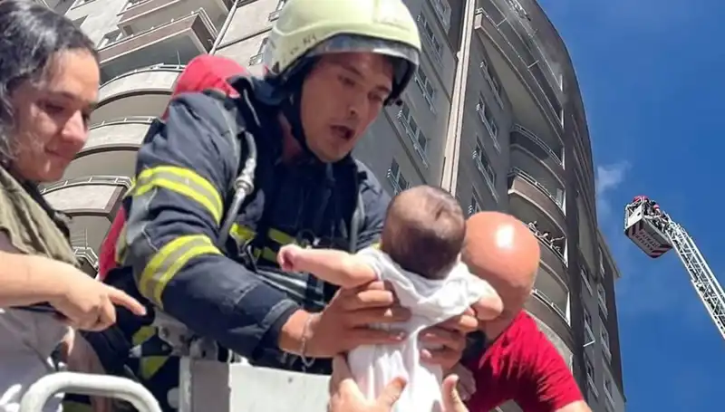 Kayseri'deki 14 Katlı Binada Korkutan Yangın: İlk Bilgiler Geldi