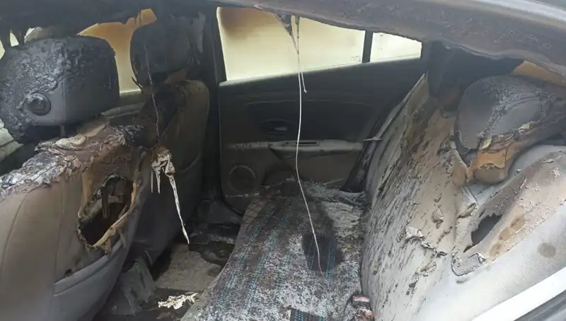 Esenyurt'ta Korkunç Olay: İsteği Reddedilen Adam Arabasını Yaktı