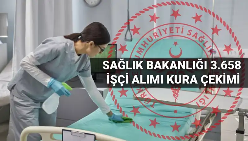 Sağlık Bakanlığı 3.658 İşçi Alımı Kura Çekimi Ne Zaman Olacak?