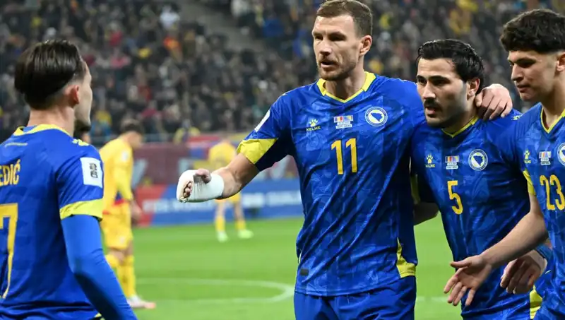 Dzeko'nun Sakatlığı Milli Takımda Endişe Yarattı: Son Durumu Açıklandı