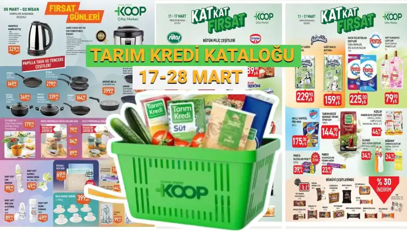Tarım Kredi Kooperatif Marketleri'nde Mart Ayında Şaşırtan İndirimler