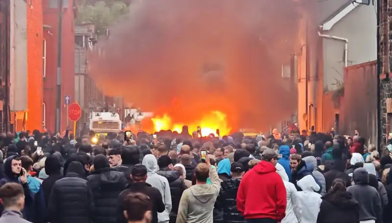 Kuzey İrlanda’da Cinsel Saldırı Protestoları: Evler Neden Ateşe Verildi?