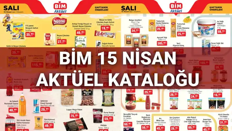 BİM'de 15 Nisan Salı Makyaj Ürünleriyle Alışveriş Keyfi Başlıyor!