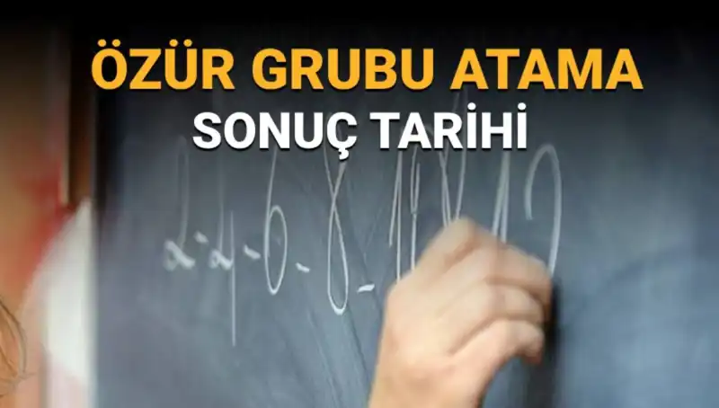 Özür Grubu Atama Sonuçları İçin Gözler Tarihte: Ne Zaman Açıklanacak?