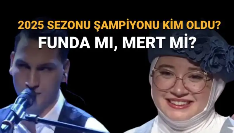 O Ses Türkiye 2025'in Şampiyonu Kim? Tüm Detaylar Burada!