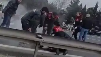 TEM Otoyolu'nda Zincirleme Kaza: Dört Polis ile Beş Yaralı
