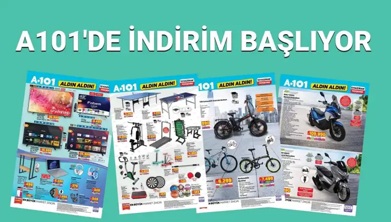 2025 A101 Aktüel Kataloğu: Spor Ekipmanları ve Teknolojik Ürünler Açıkladı