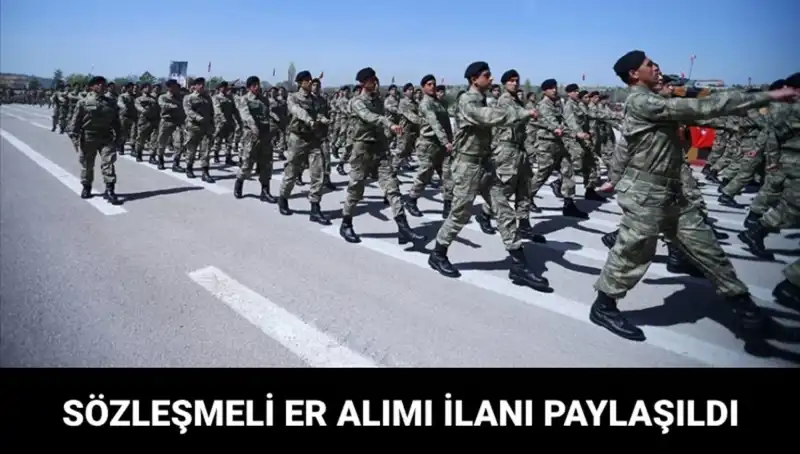 Kara Kuvvetleri’nden Sözleşmeli Er Alımı: Başvurular Başladı!
