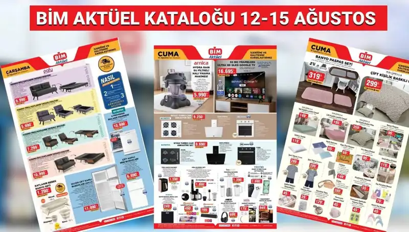BİM'in 2025 Aktüel Kataloğu: Termos, Drone ve Daha Fazlasıyla Dikkat Çekiyor!