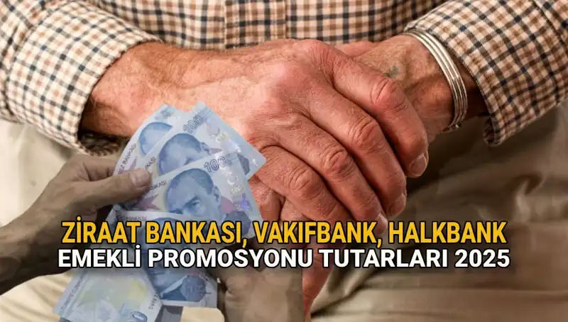 2025’te Emeklilere Özel Banka Promosyonları: Ziraat, Vakıfbank ve Halkbank Fırsatları