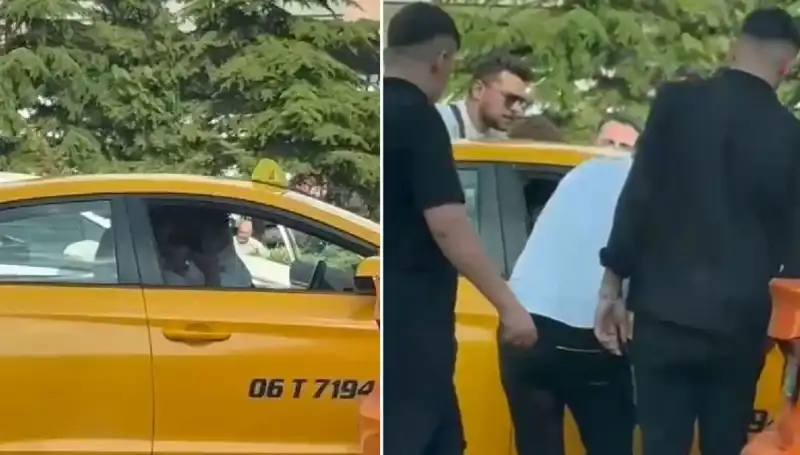 Trafikteki Gerginlik: Sürücü, Taksi Şoförüne Yumruk Attı