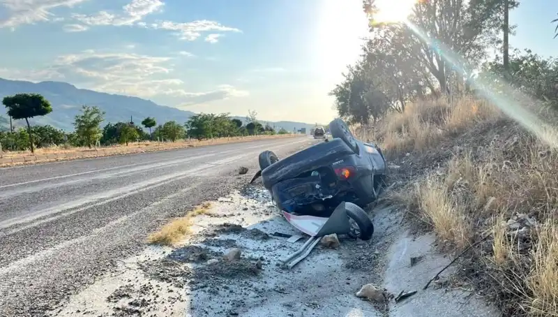 Adıyaman’da Kontrolden Çıkan Otomobil Takla Attı: Ayrıntılar Şok Edici!