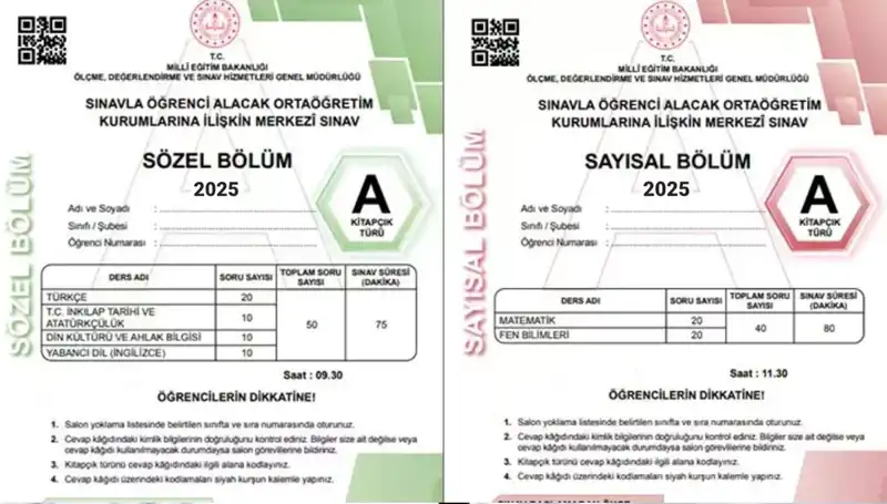 2025 LGS Soru ve Cevap Anahtarı: Tarih ve Detaylar Açıklandı!